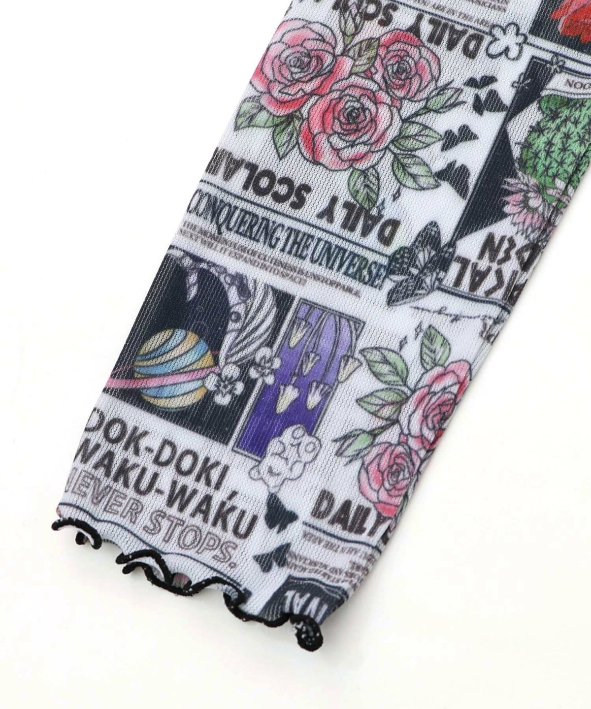 ラメニットソー3柄展開レギンス-18