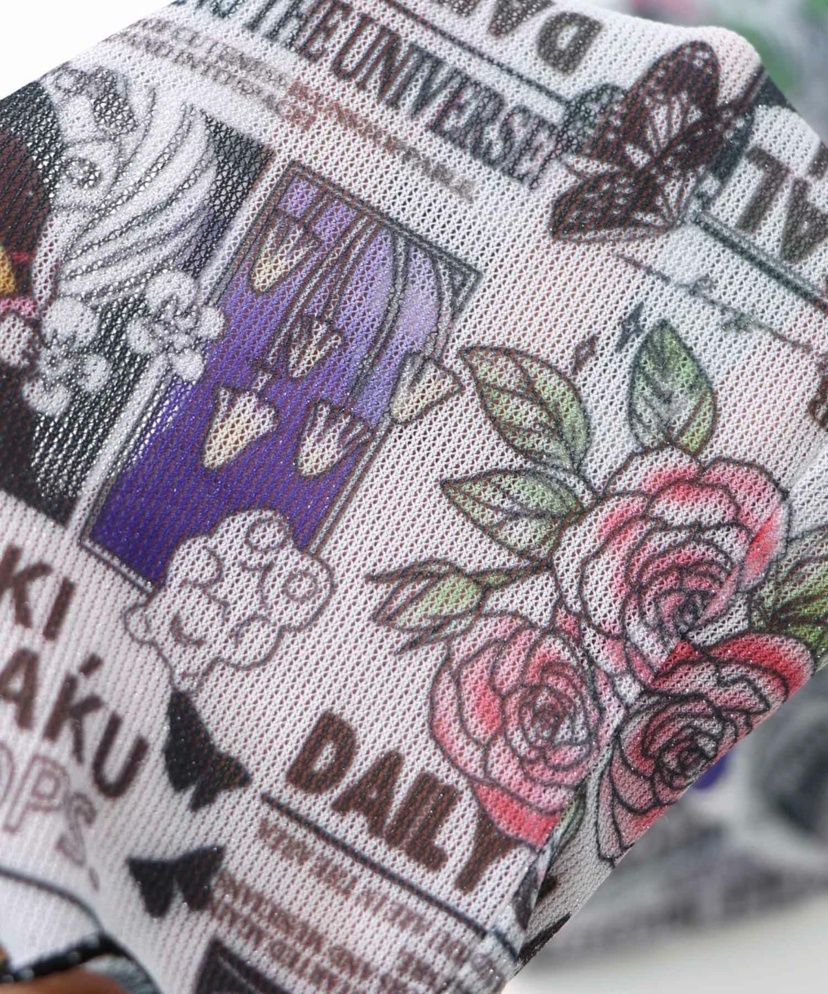 ラメニットソー3柄展開レギンス-19