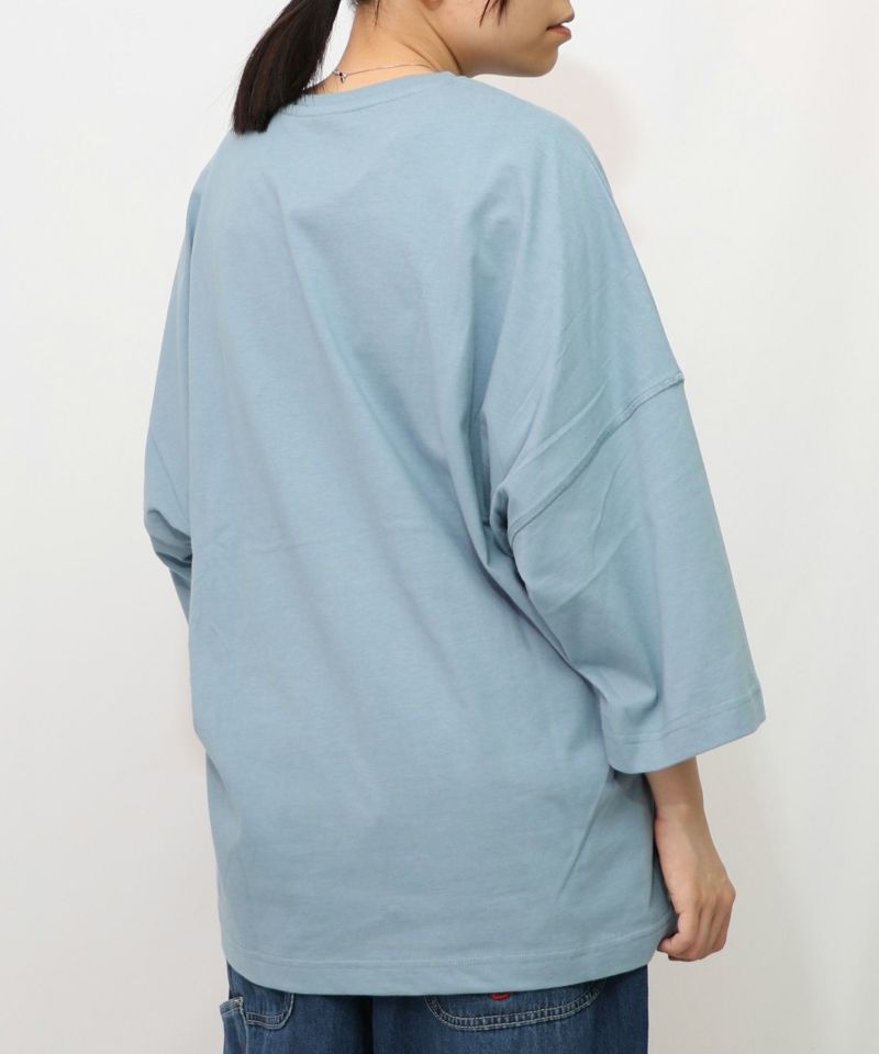 ウサギのきょむすび柄Tシャツ-21