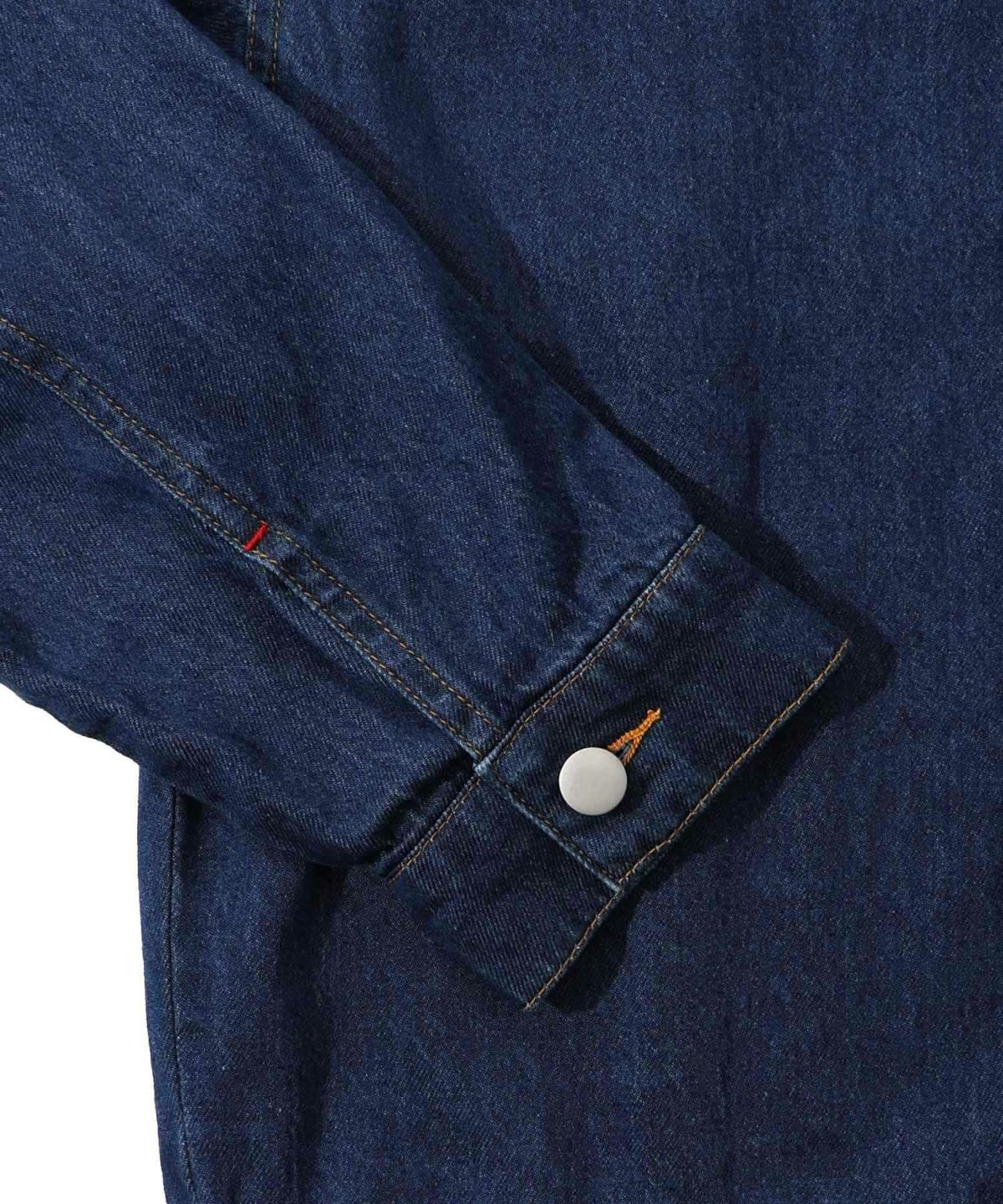 なめことネコずきんのおつかい デニムジャケット-31