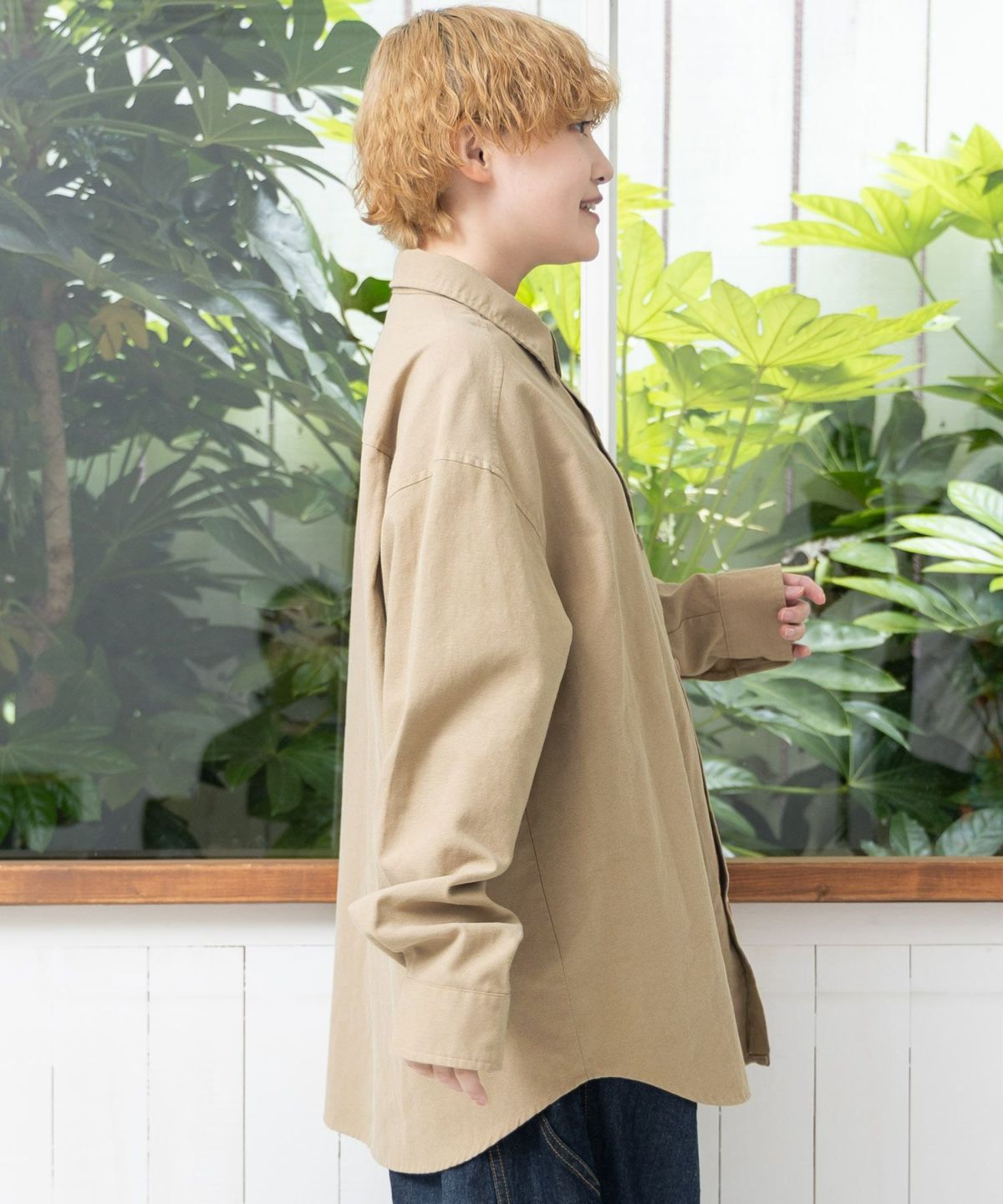 オオカミさんには気をつけて オックスフォードシャツ-13