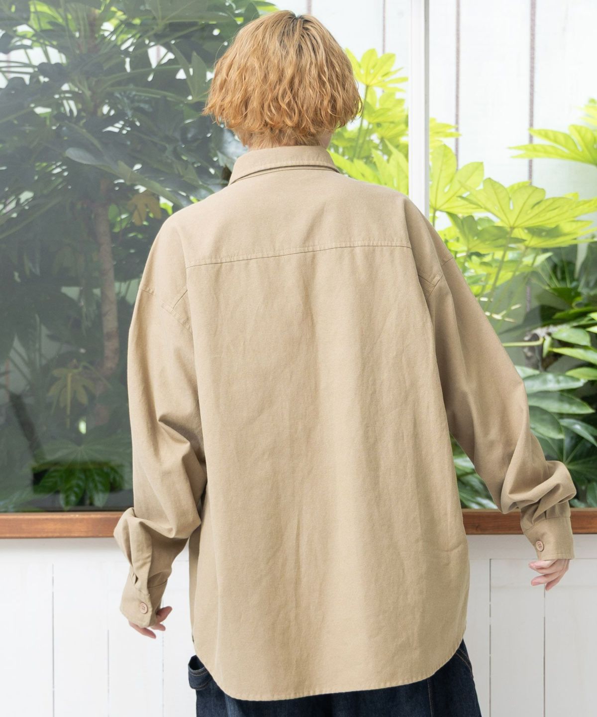 オオカミさんには気をつけて オックスフォードシャツ-14