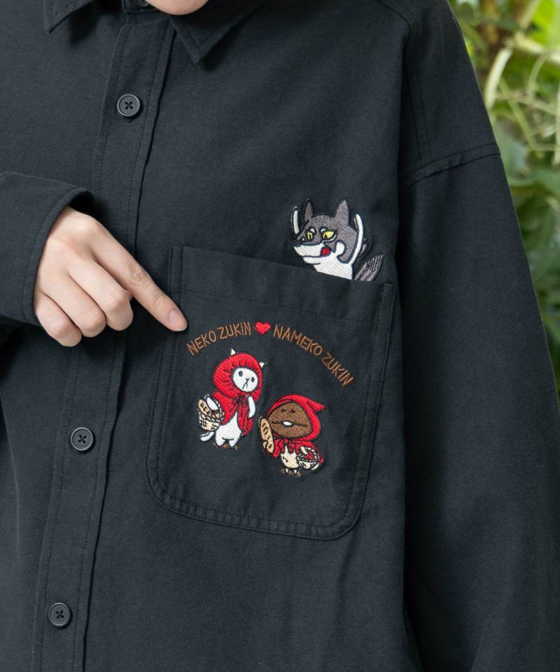 オオカミさんには気をつけて オックスフォードシャツ-28