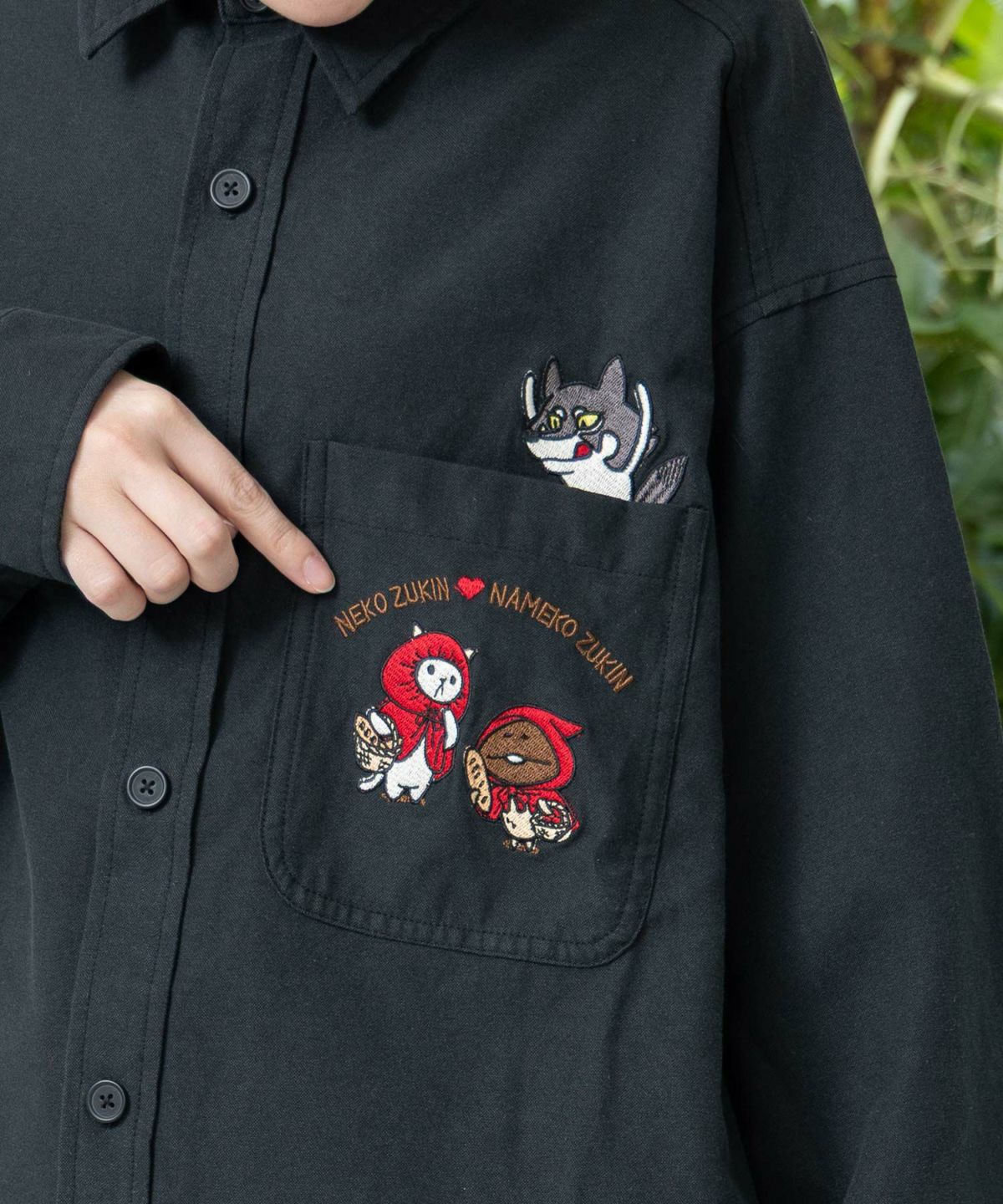 オオカミさんには気をつけて オックスフォードシャツ-28