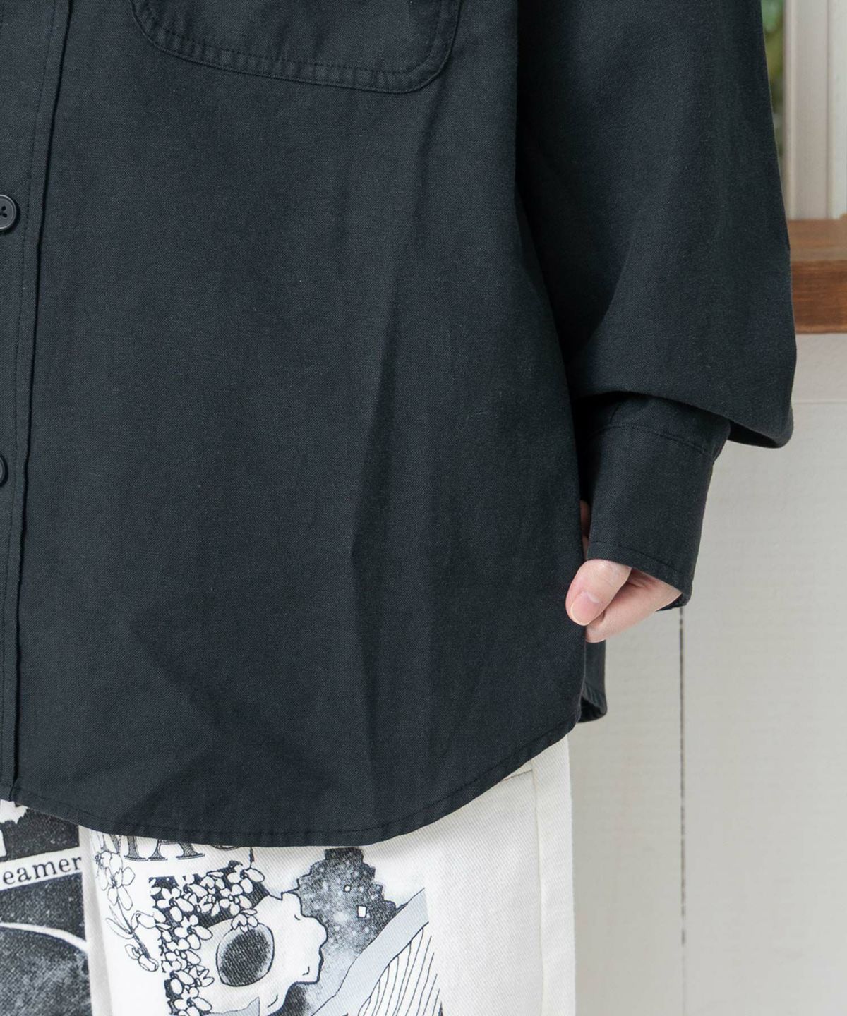 オオカミさんには気をつけて オックスフォードシャツ-29