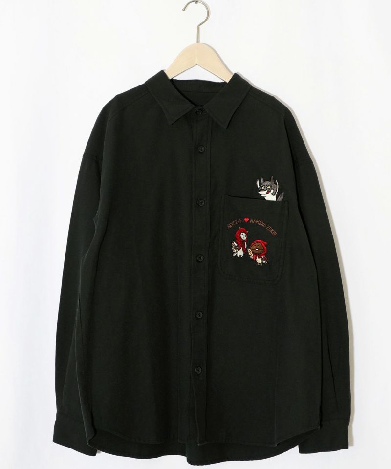 オオカミさんには気をつけて オックスフォードシャツ-32