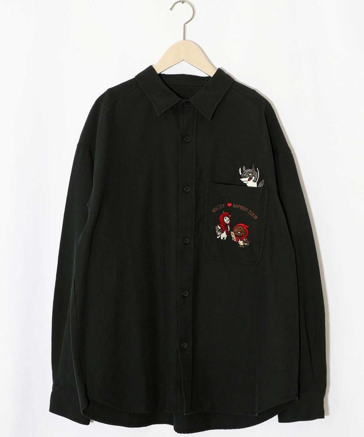 オオカミさんには気をつけて オックスフォードシャツ-32