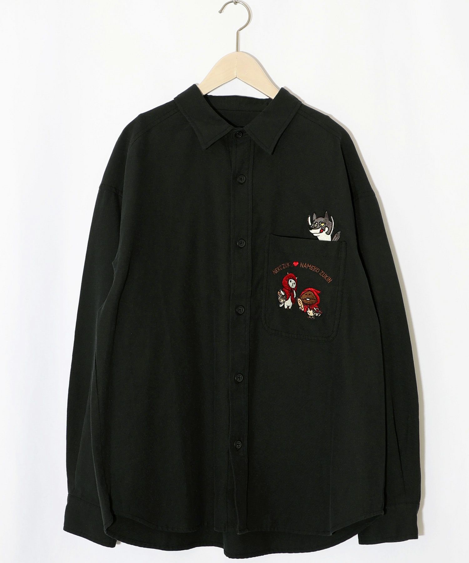 オオカミさんには気をつけて オックスフォードシャツ-32