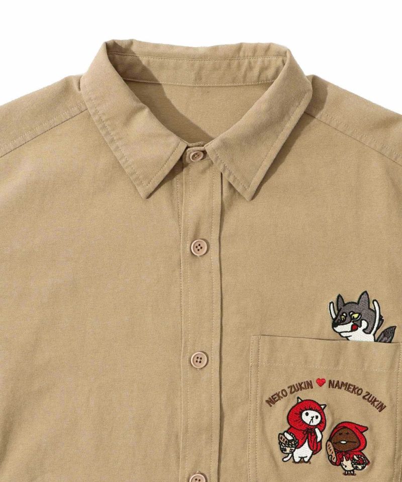 オオカミさんには気をつけて オックスフォードシャツ-35