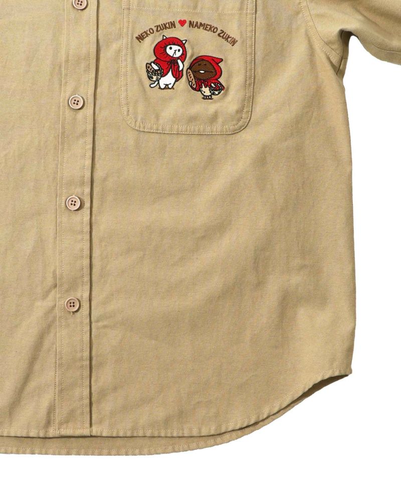 オオカミさんには気をつけて オックスフォードシャツ-38