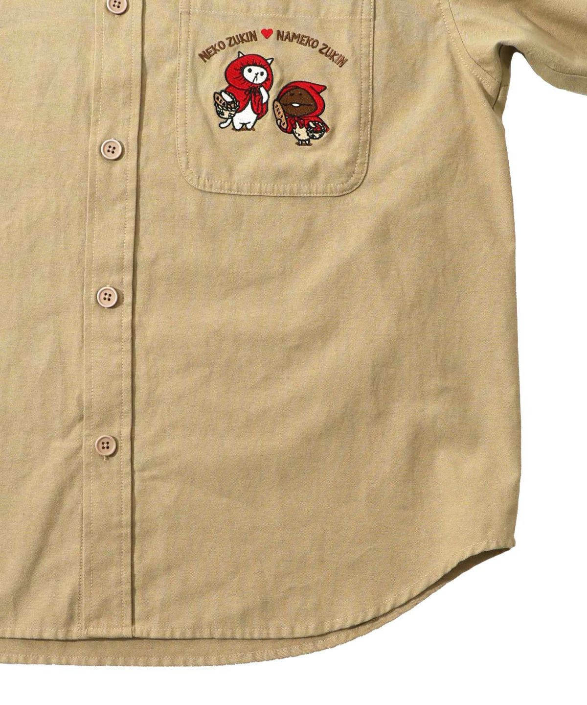 オオカミさんには気をつけて オックスフォードシャツ-38