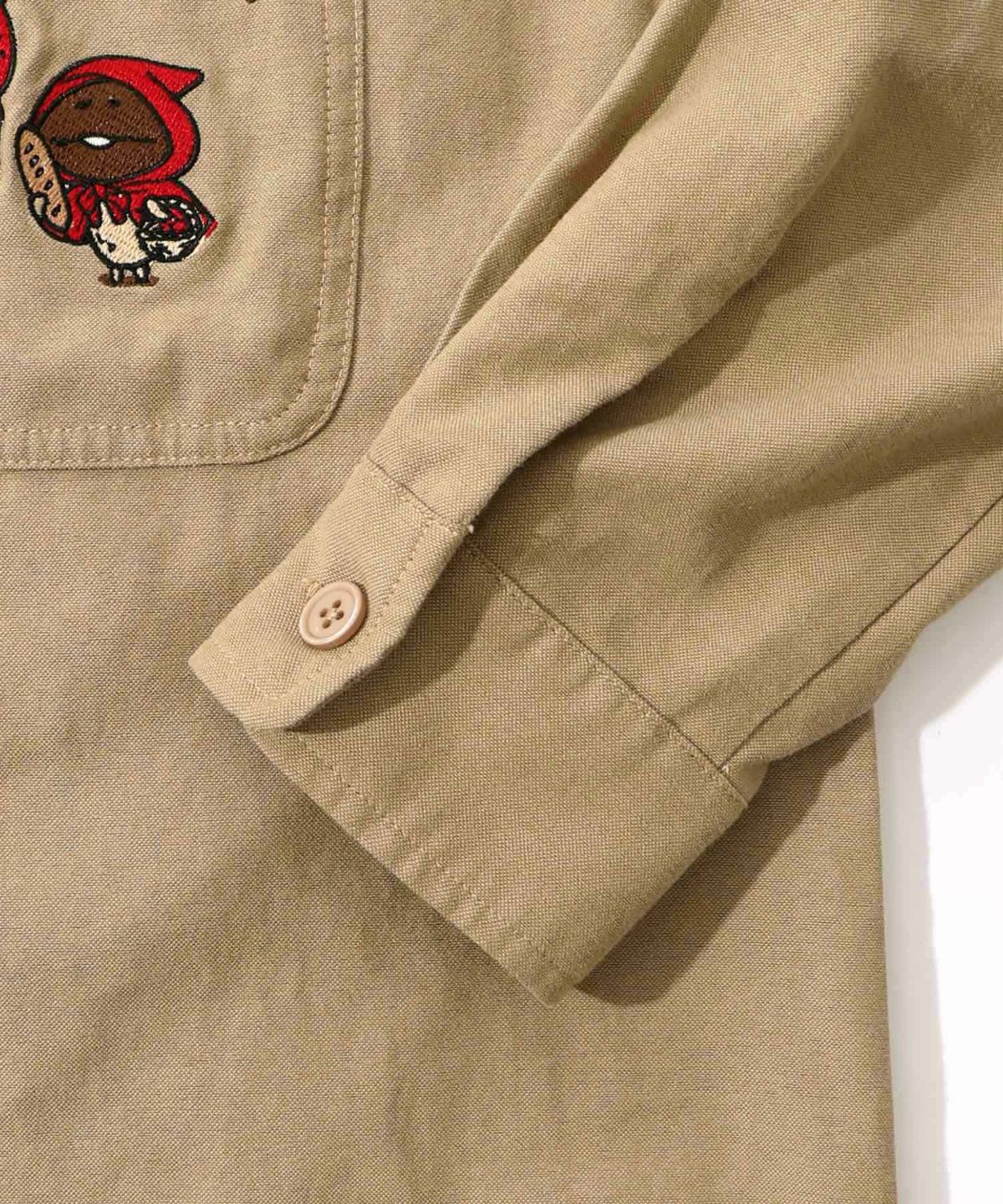 オオカミさんには気をつけて オックスフォードシャツ-39