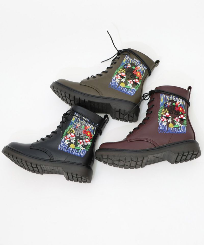 スカラーちゃんとキノコ刺繍ブーツ-19