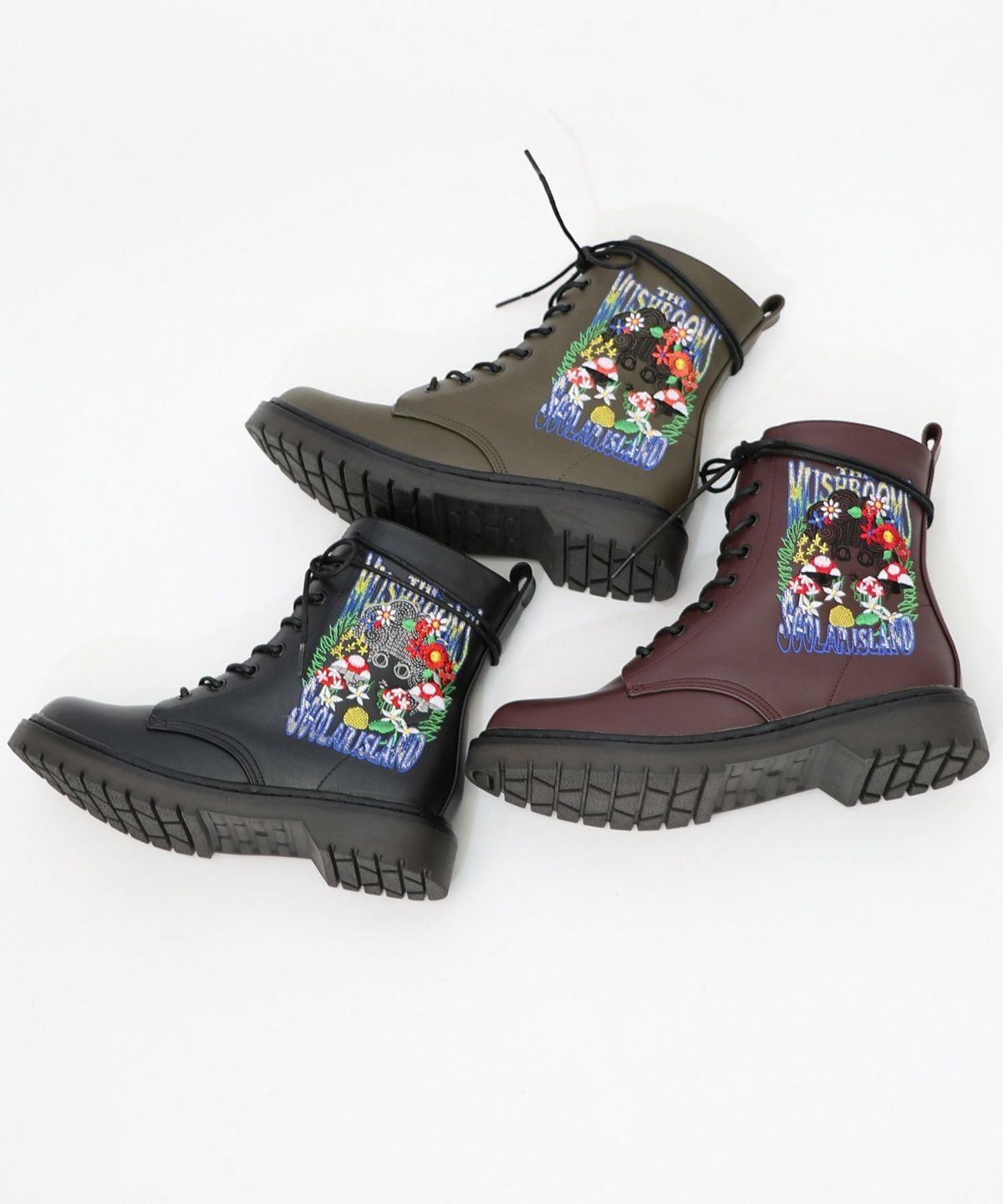 スカラーちゃんとキノコ刺繍ブーツ-19