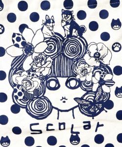 スカラーちゃんドット柄ランチトートバッグ-8