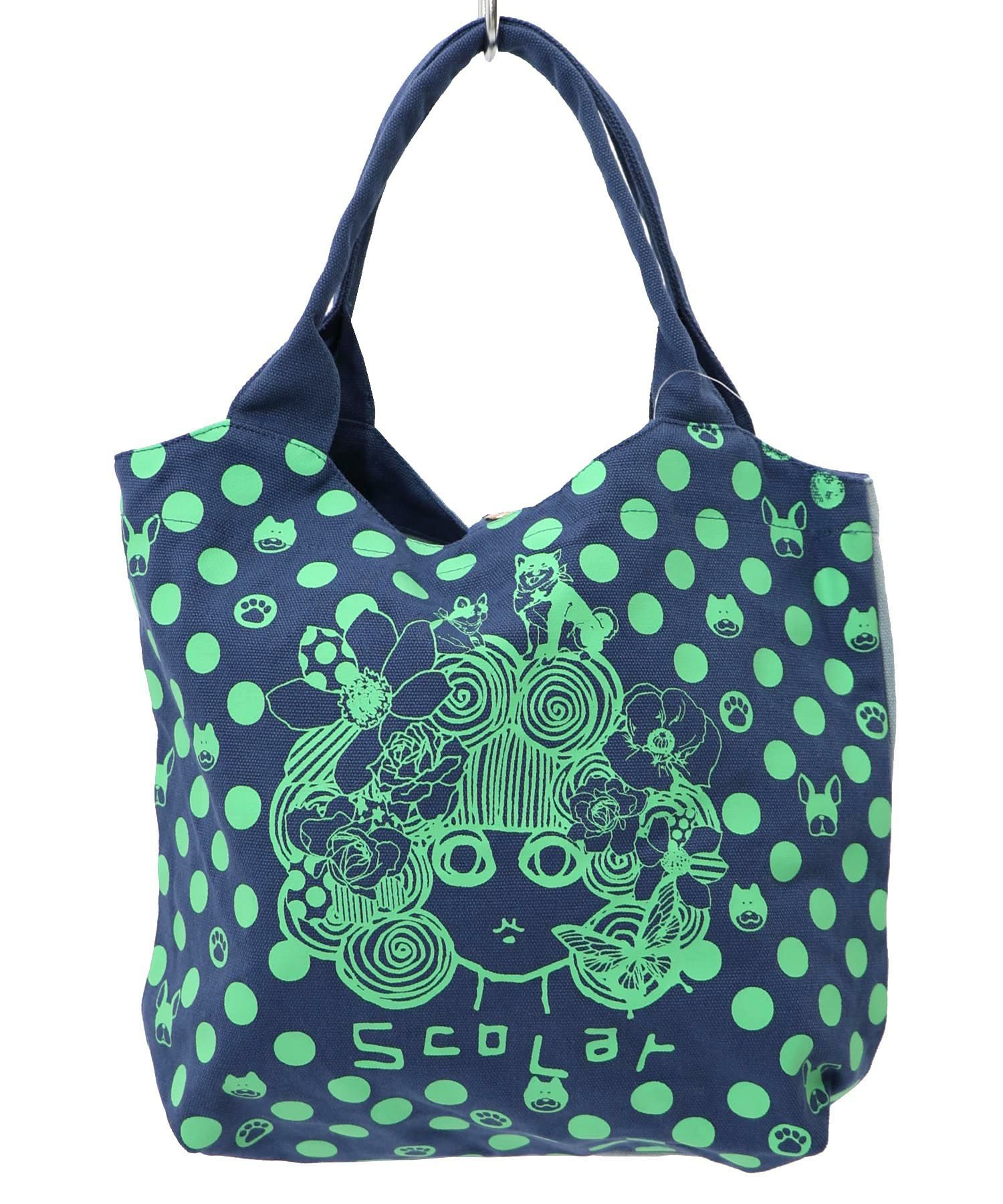 スカラーちゃんドット柄ランチトートバッグ-21