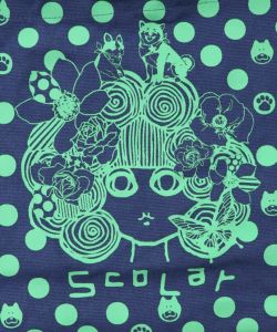 スカラーちゃんドット柄ランチトートバッグ-23