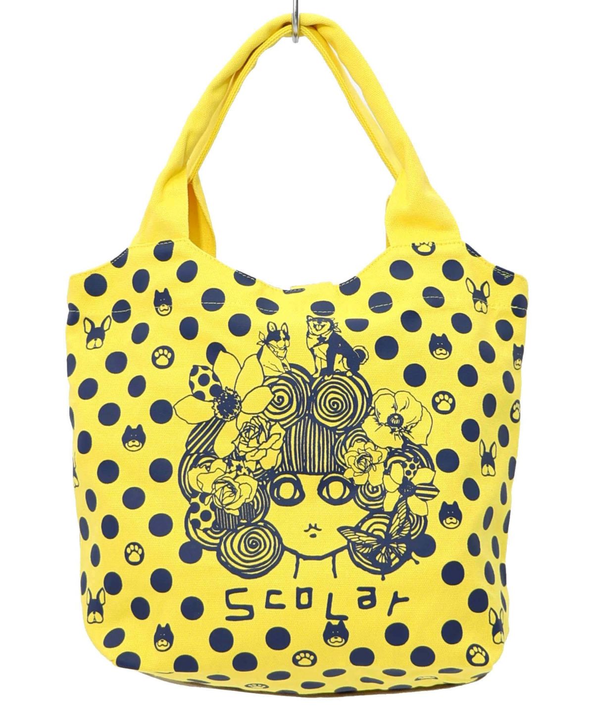 スカラーちゃんドット柄ランチトートバッグ-24