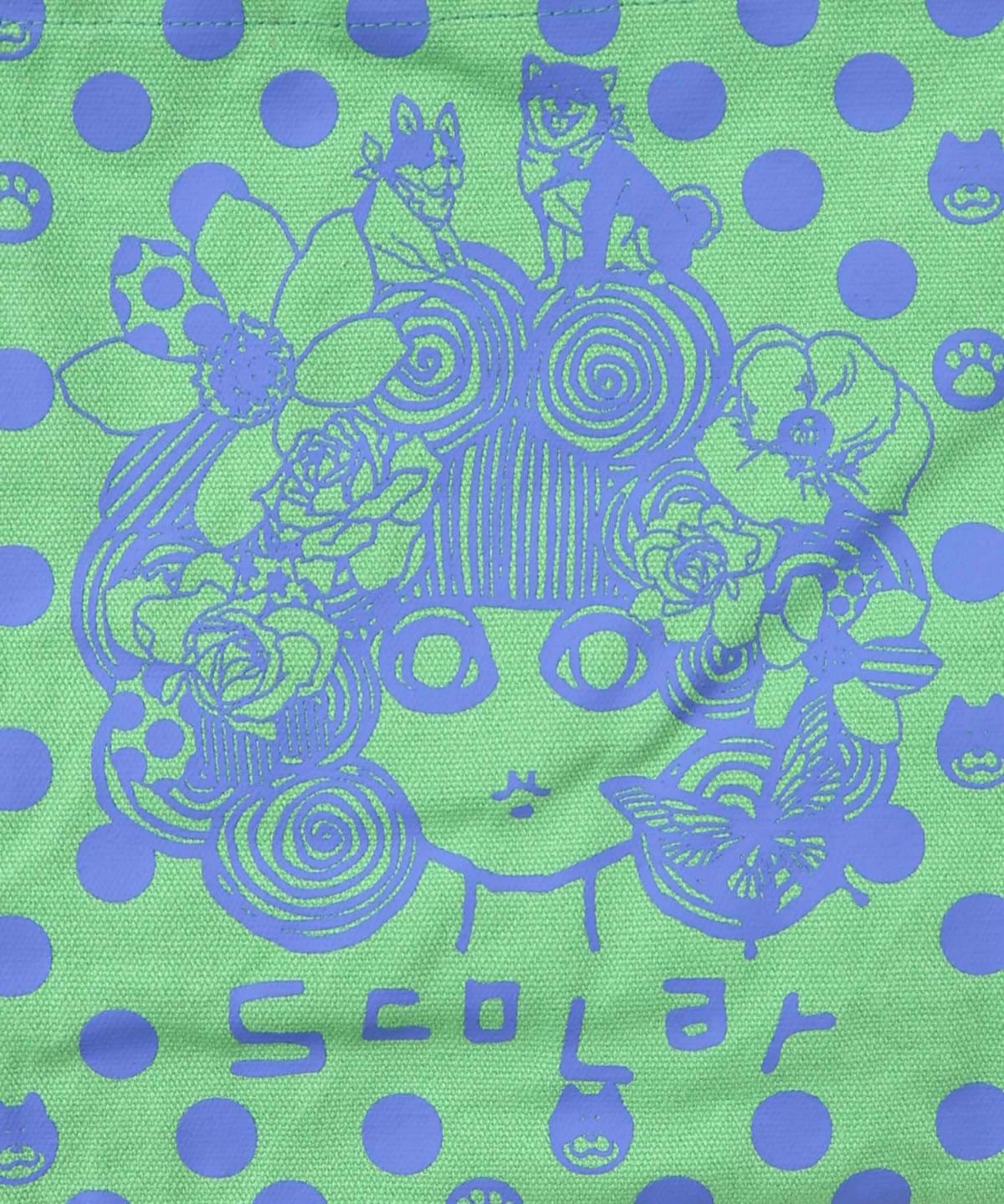 スカラーちゃんドット柄ランチトートバッグ-32