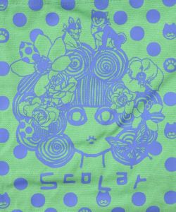 スカラーちゃんドット柄ランチトートバッグ-32