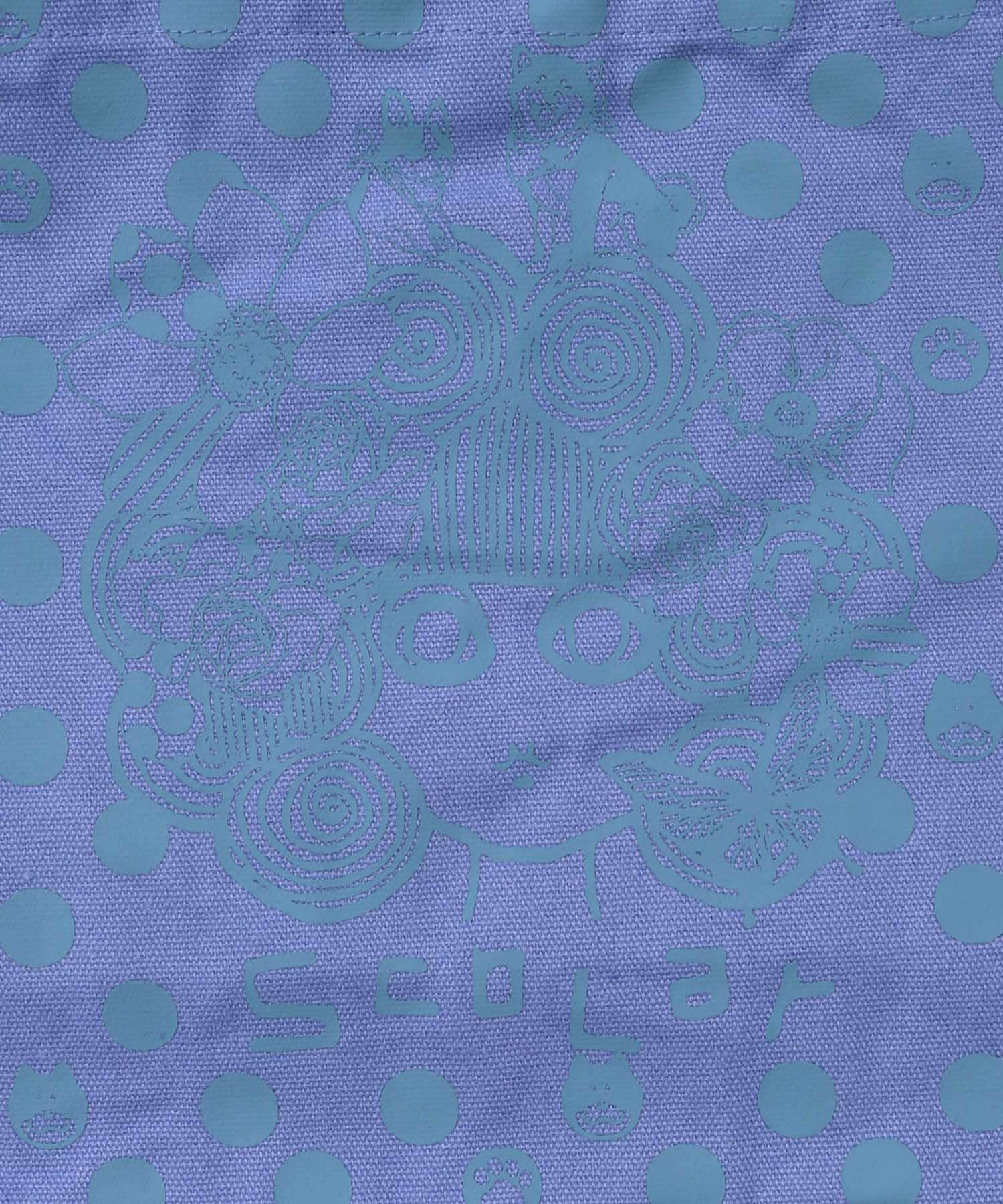 スカラーちゃんドット柄ランチトートバッグ-35