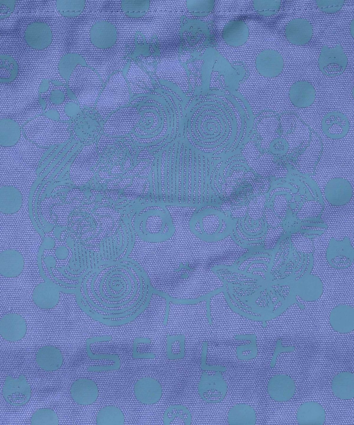 スカラーちゃんドット柄ランチトートバッグ-35