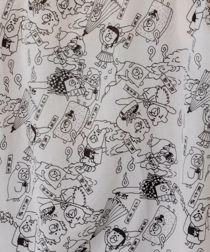パリティー妖怪柄シャツ-7