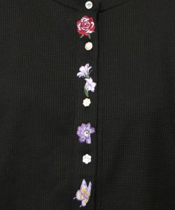 バイカラーメロウ ワッフルカーディガン-19