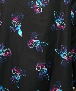 パチうさ×ラビル柄 ネクタイ付きシャツ-16