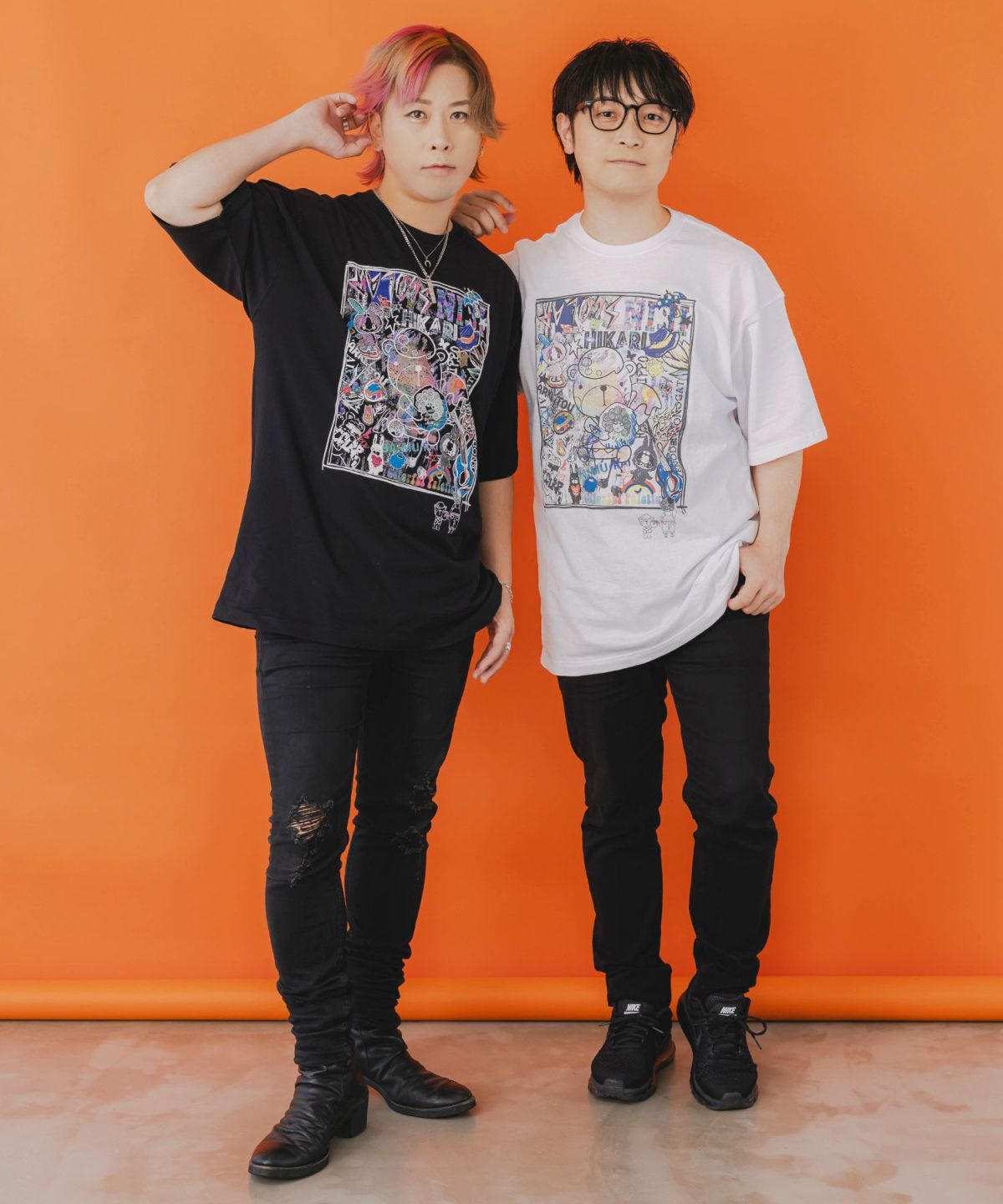 カラフルパレット×ScoLarコラボTシャツ-2