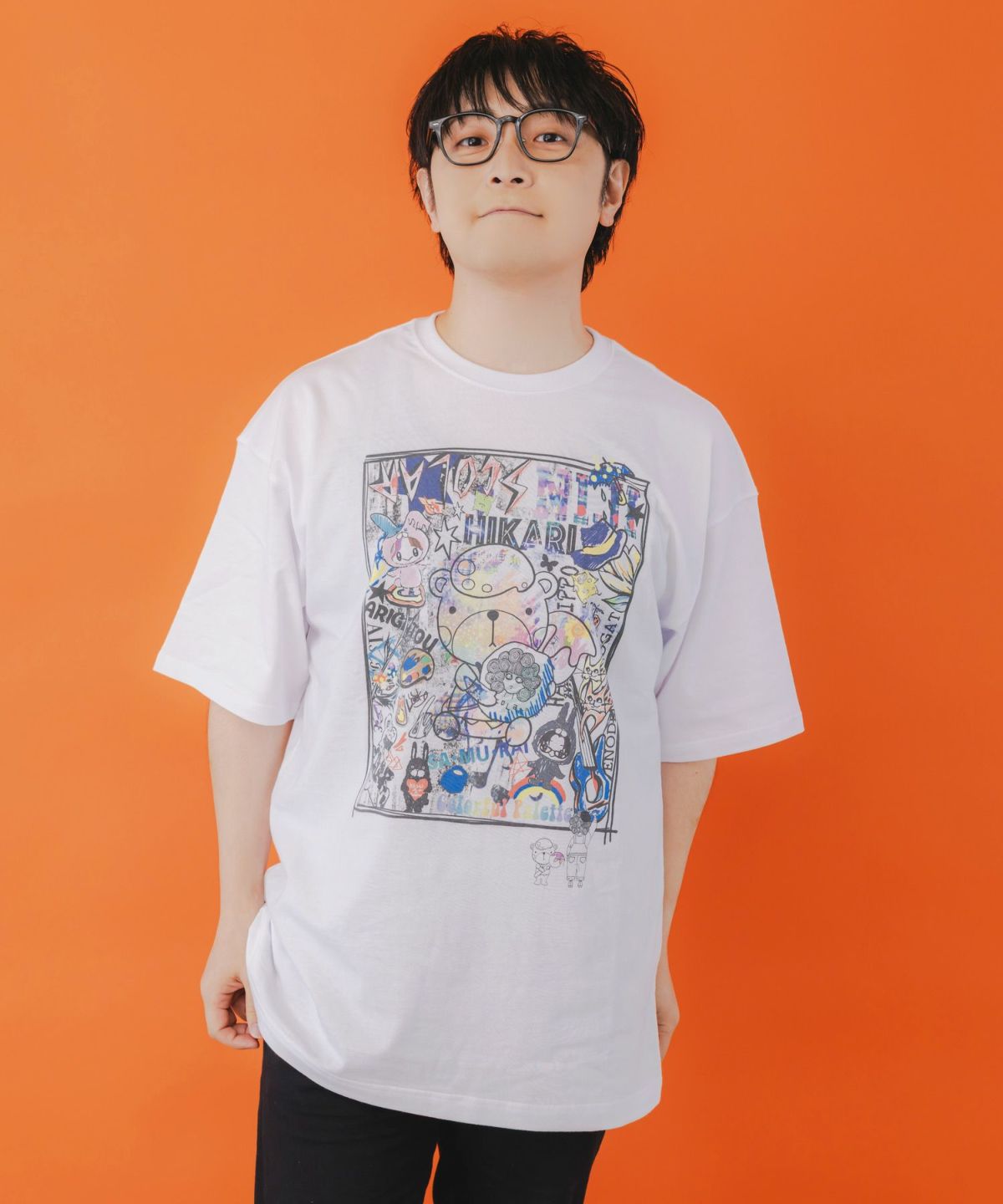 カラフルパレット×ScoLarコラボTシャツ-3