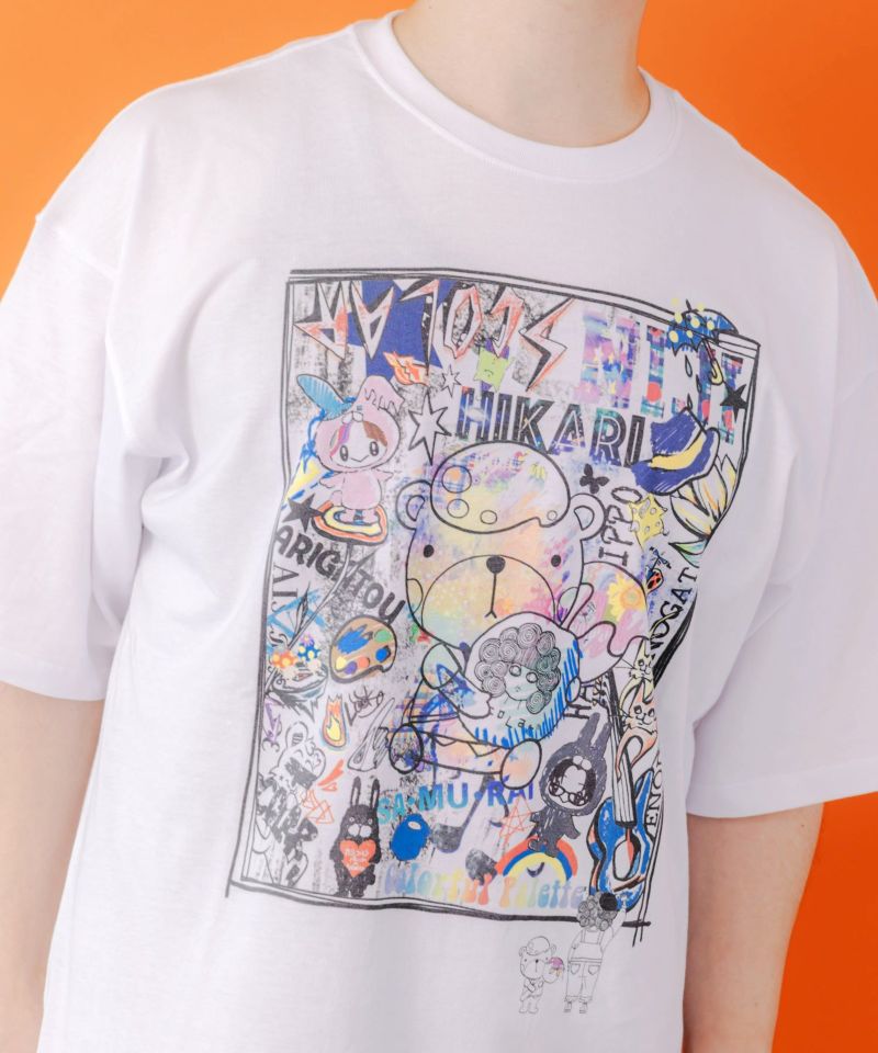 カラフルパレット×ScoLarコラボTシャツ-5