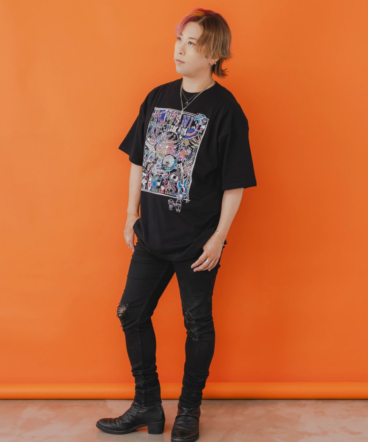 カラフルパレット×ScoLarコラボTシャツ-12