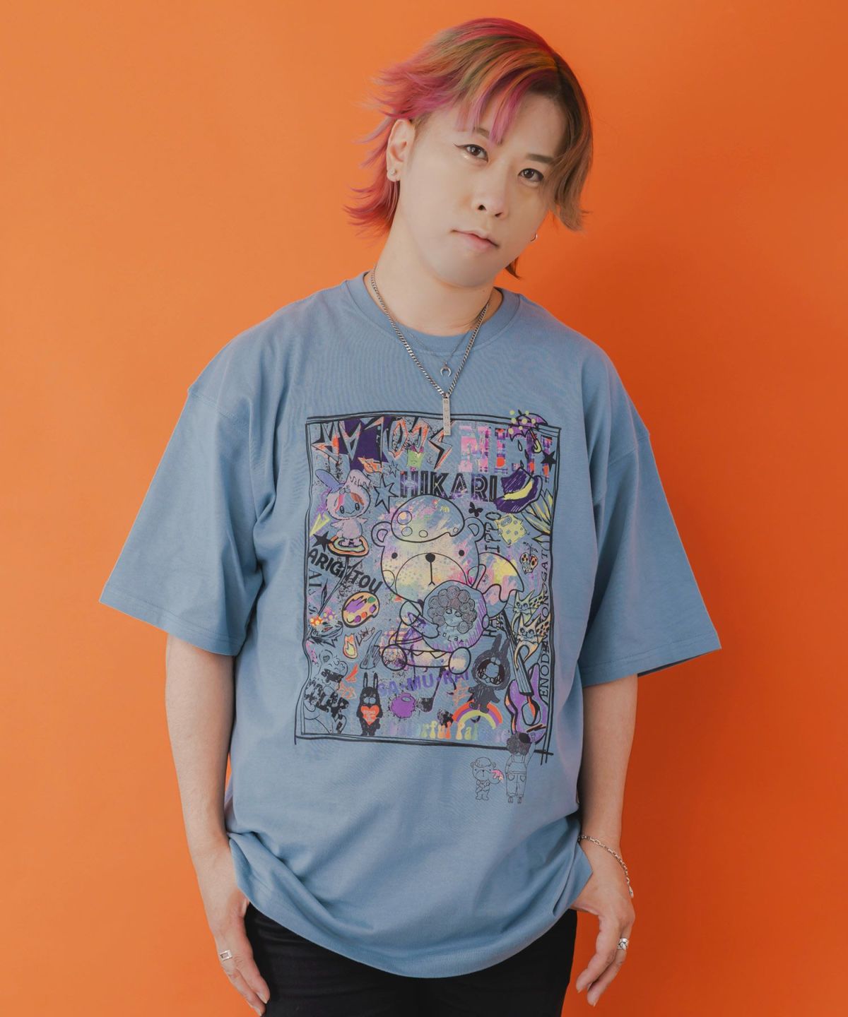 カラフルパレット×ScoLarコラボTシャツ-15