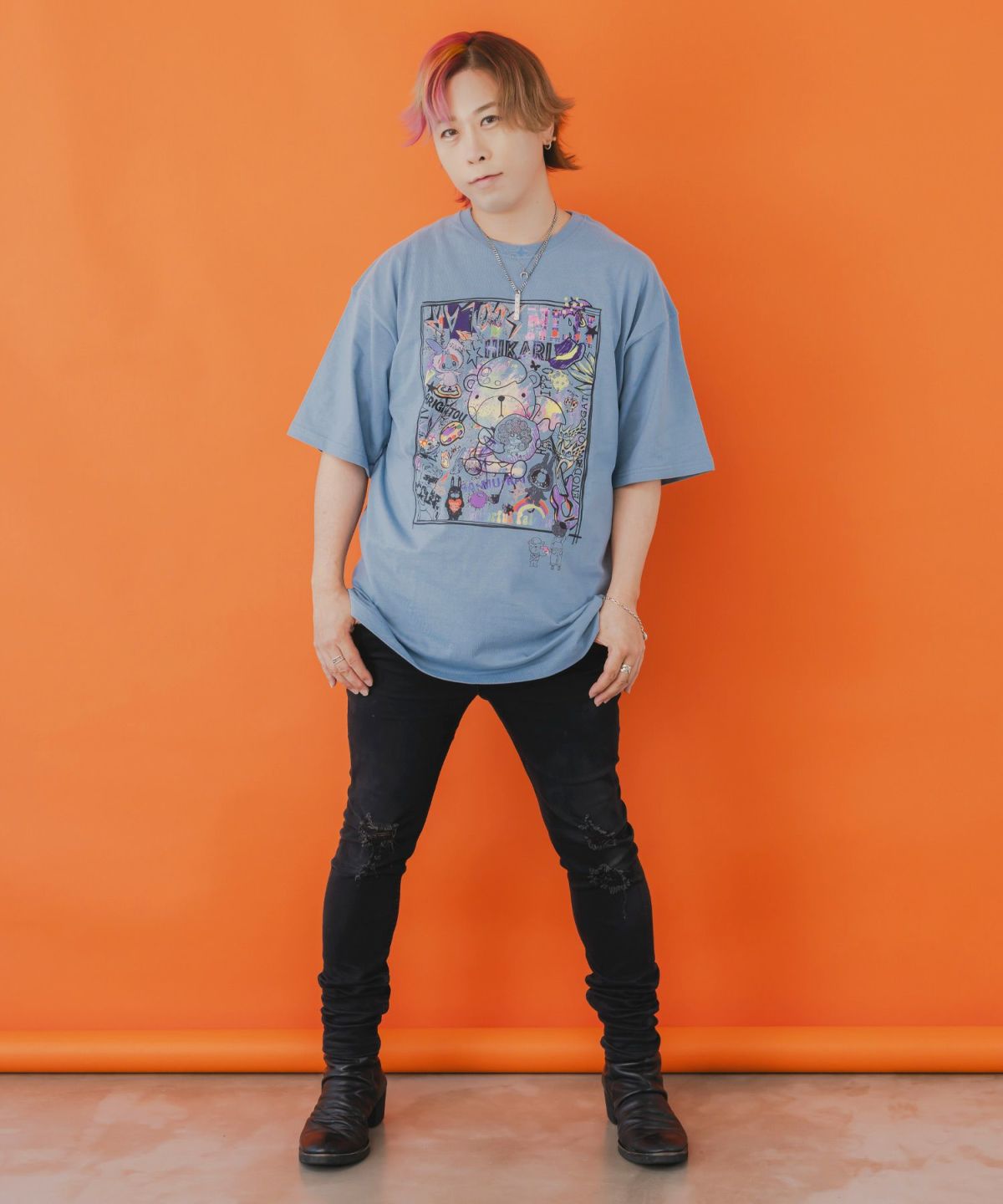 カラフルパレット×ScoLarコラボTシャツ-16