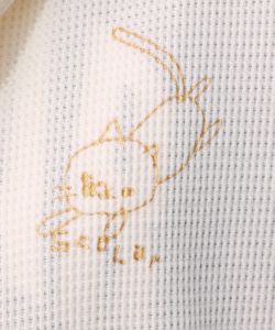 にゃんこスカラー 袖配色パーカー-13