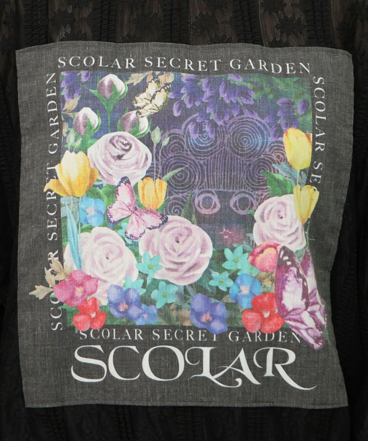 花アップリケレースプルオーバー-13