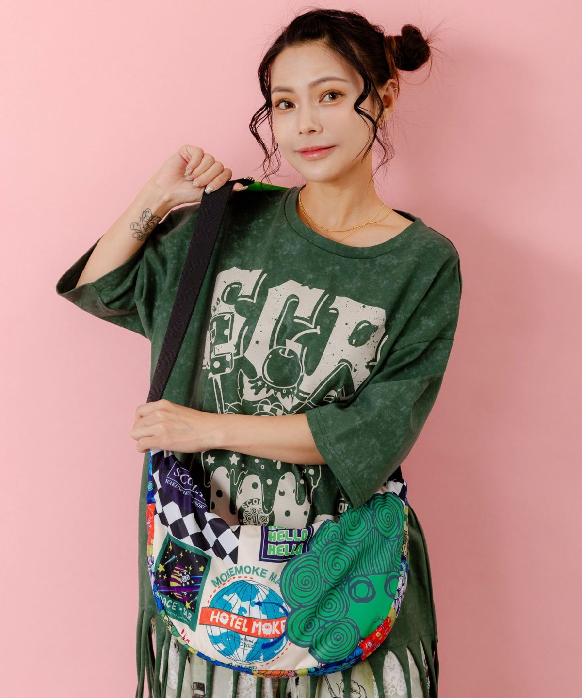 スカラーちゃん両面プリントショルダーバッグ-1