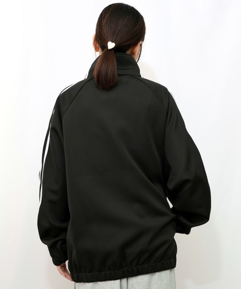 ウサギと龍刺繍 カンフーボタンジャージ-10