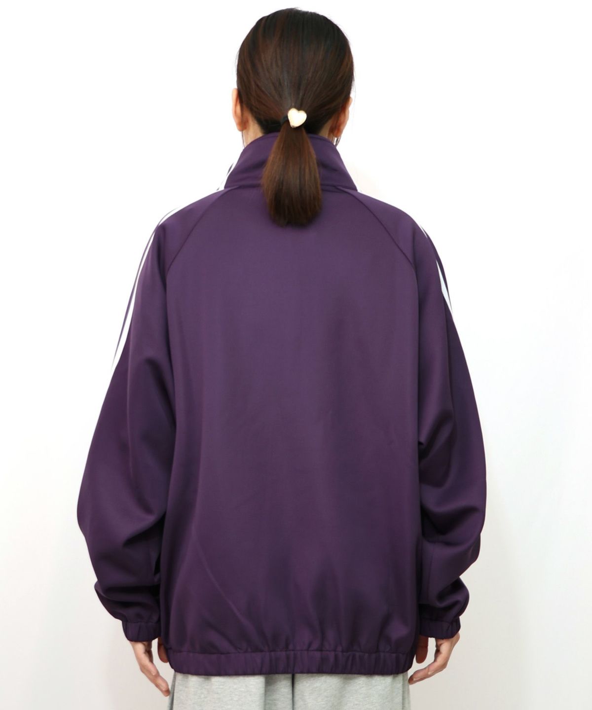 ウサギと龍刺繍 カンフーボタンジャージ-18