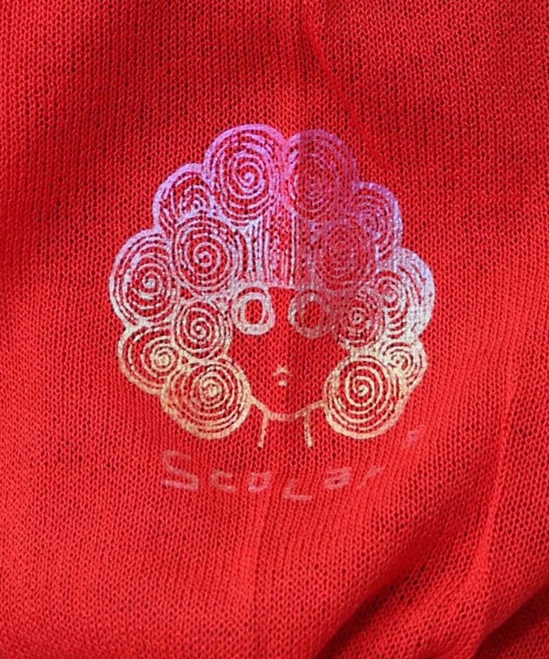 スカラー箔プリント 接触冷感ニットカーディガン-15