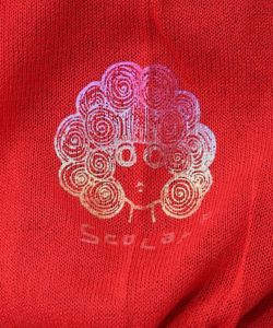 スカラー箔プリント 接触冷感ニットカーディガン-15