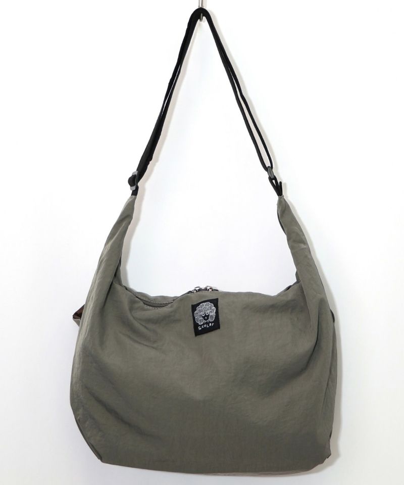 シワ加工スカラーちゃん柄ショルダーバッグ-11