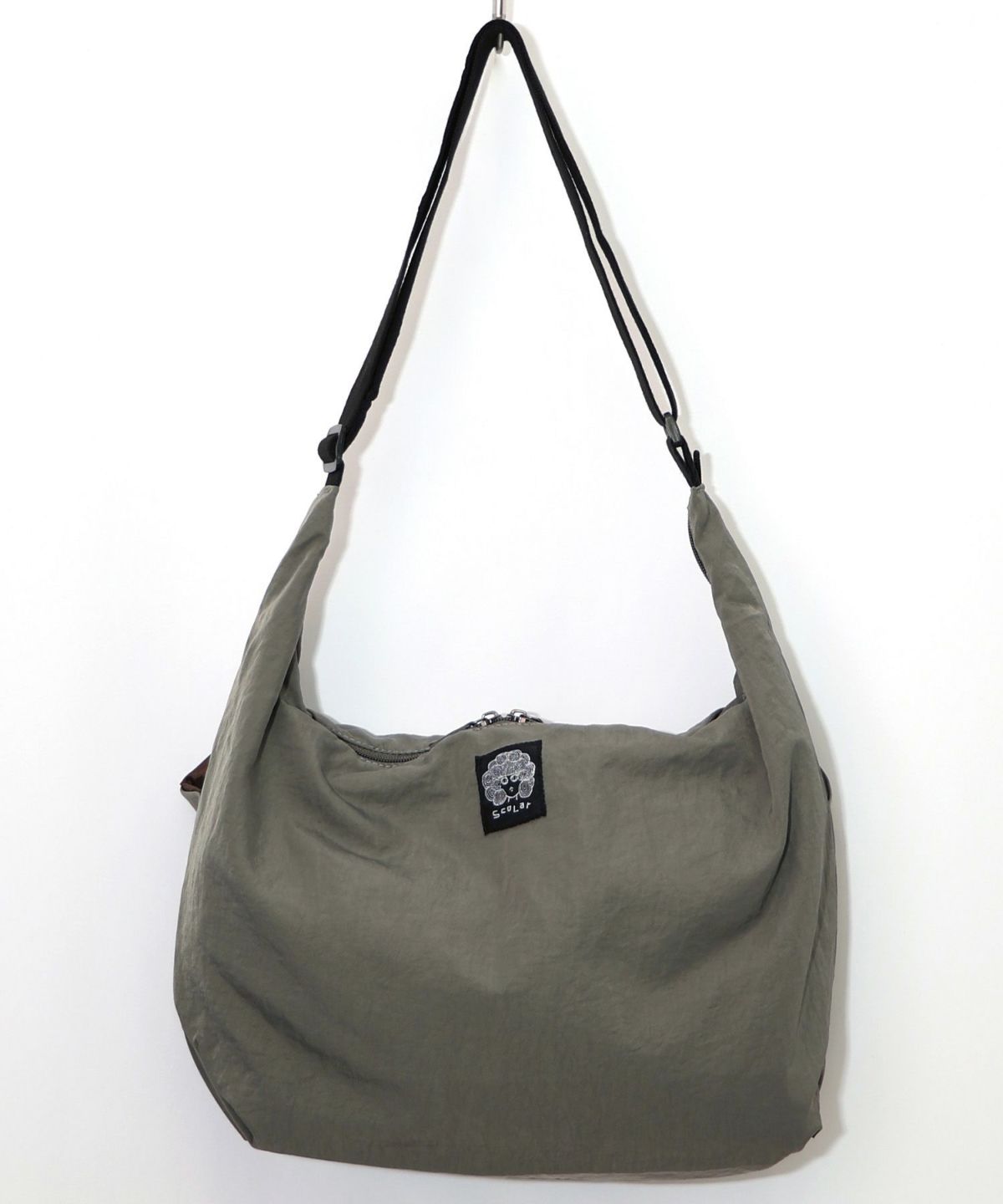 シワ加工スカラーちゃん柄ショルダーバッグ-11