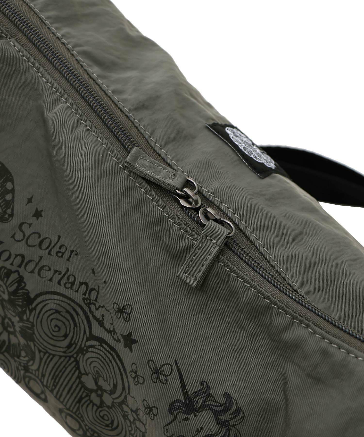 シワ加工スカラーちゃん柄ショルダーバッグ-12