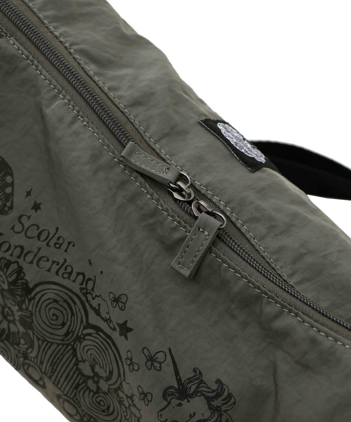 シワ加工スカラーちゃん柄ショルダーバッグ-12