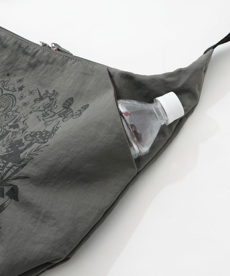 シワ加工スカラーちゃん柄ショルダーバッグ-14