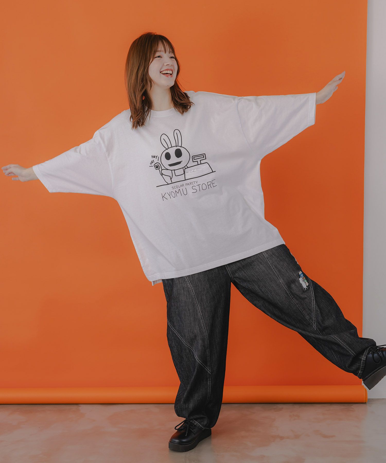 353117：虚無ストアでお買い物 刺繍パンツの通販-ScoLar 