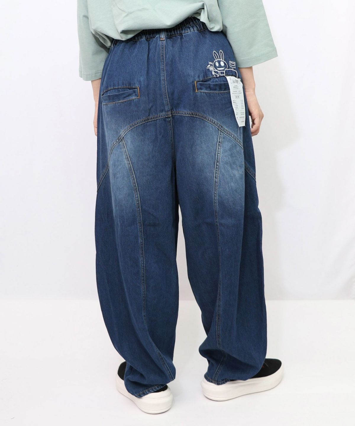 虚無ストアでお買い物 刺繍パンツ-19