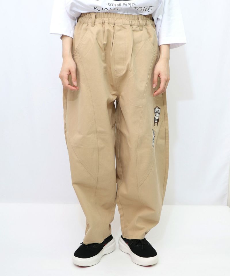 虚無ストアでお買い物 刺繍パンツ-21